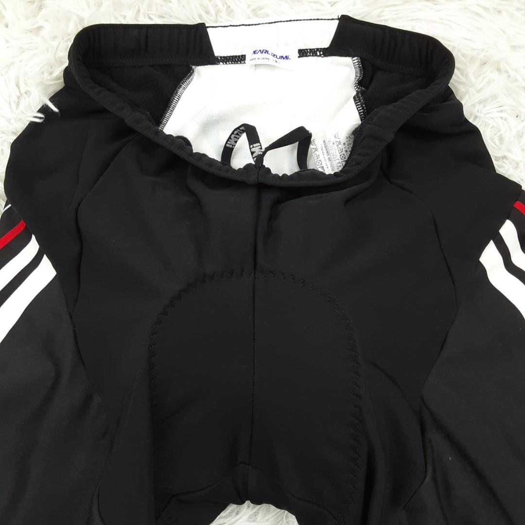 美品◎Pearl Izumi パールイズミ サイクリングウェアセットアップ 白黒