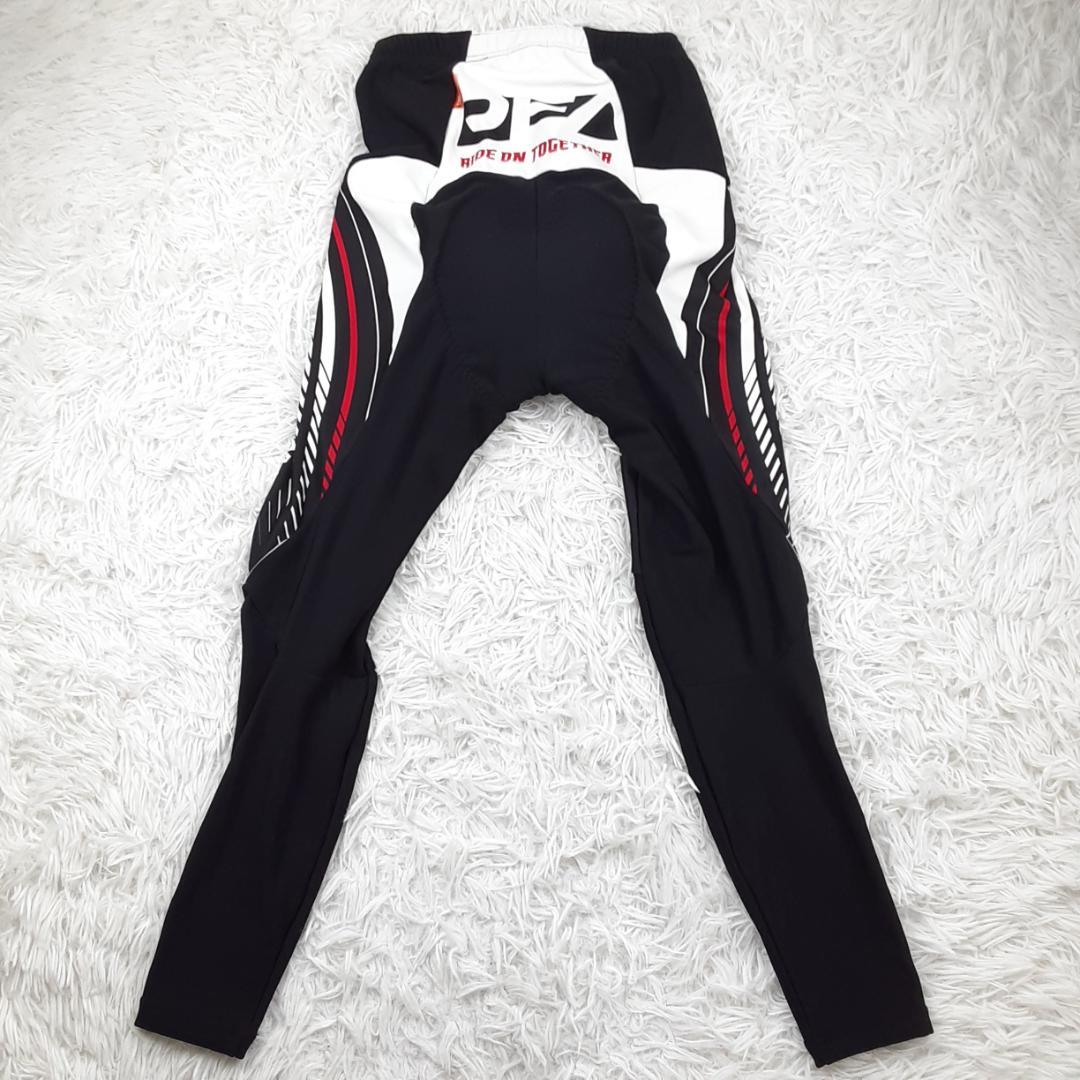 美品◎Pearl Izumi パールイズミ サイクリングウェアセットアップ 白黒