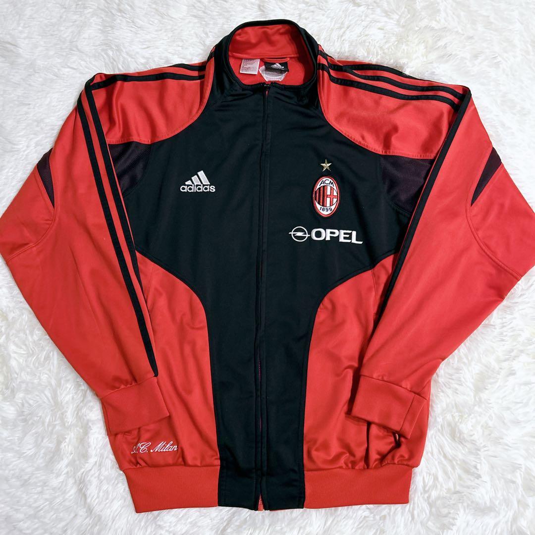 05-06 adidas ACミラン サッカー トラックジャケットジャージ XL