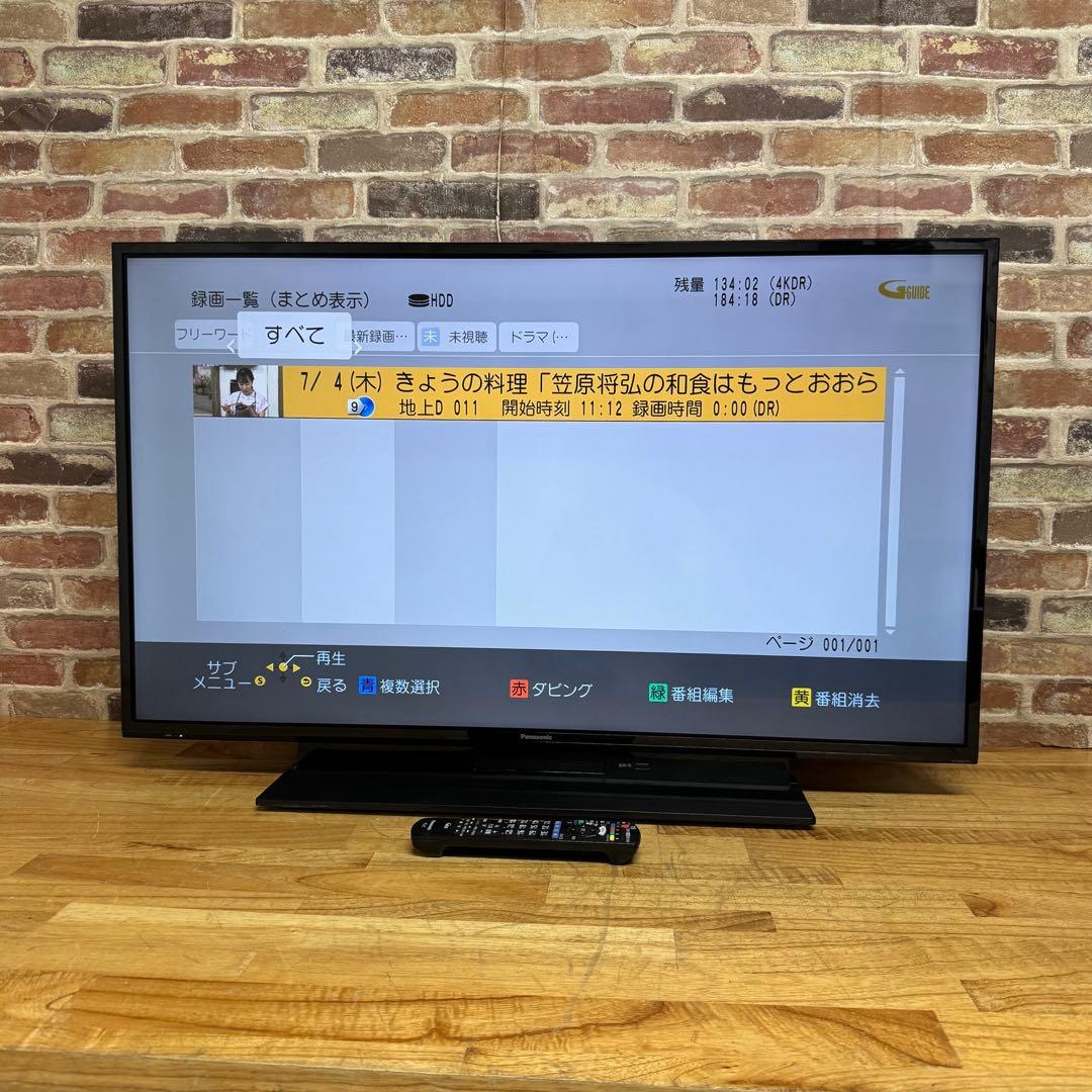 Panasonic 43V型 4K 液晶テレビ VIERA TH-43GR770