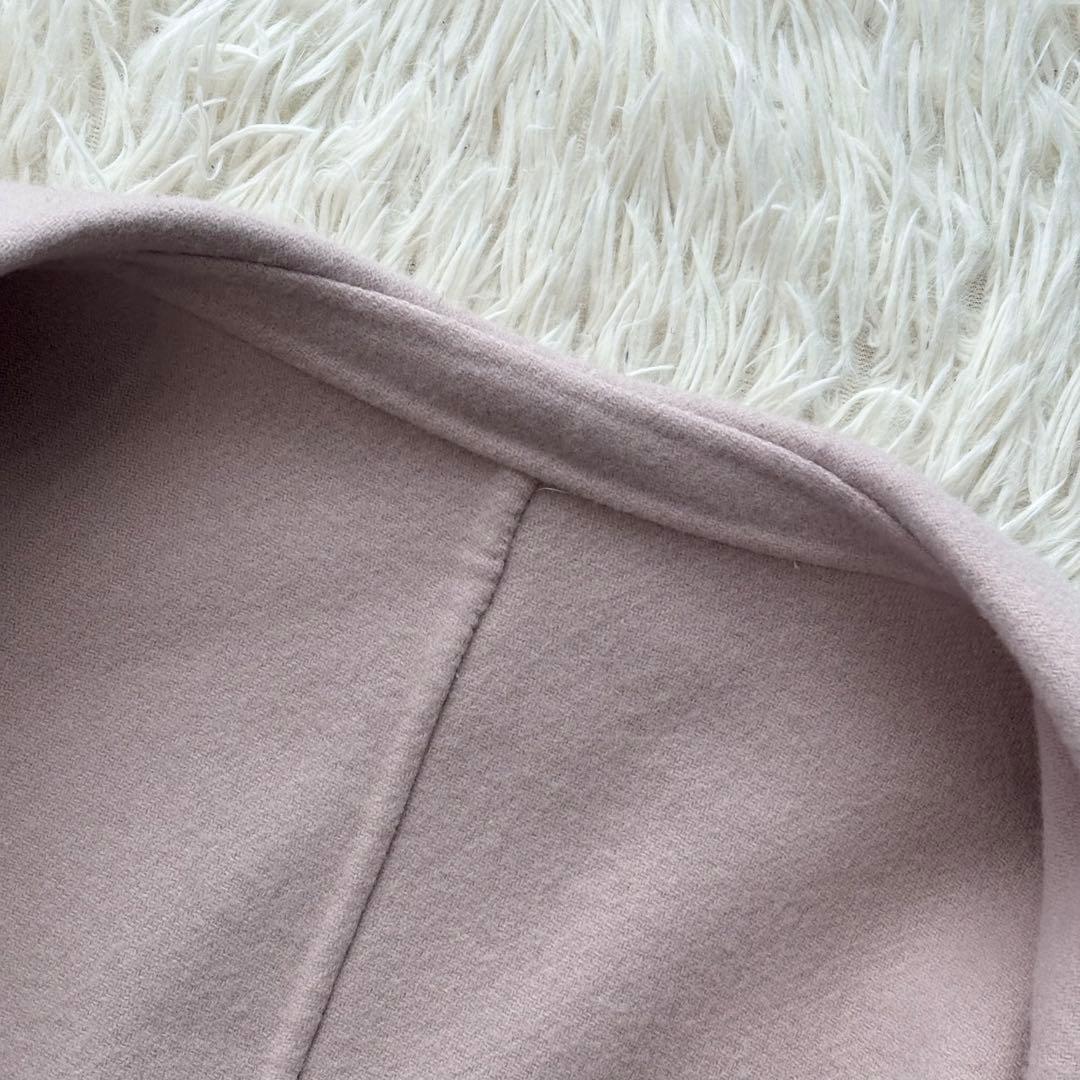 美品✨ アニュアンス 2022年 ビッグカラーリバーコート マキシ丈 毛100%