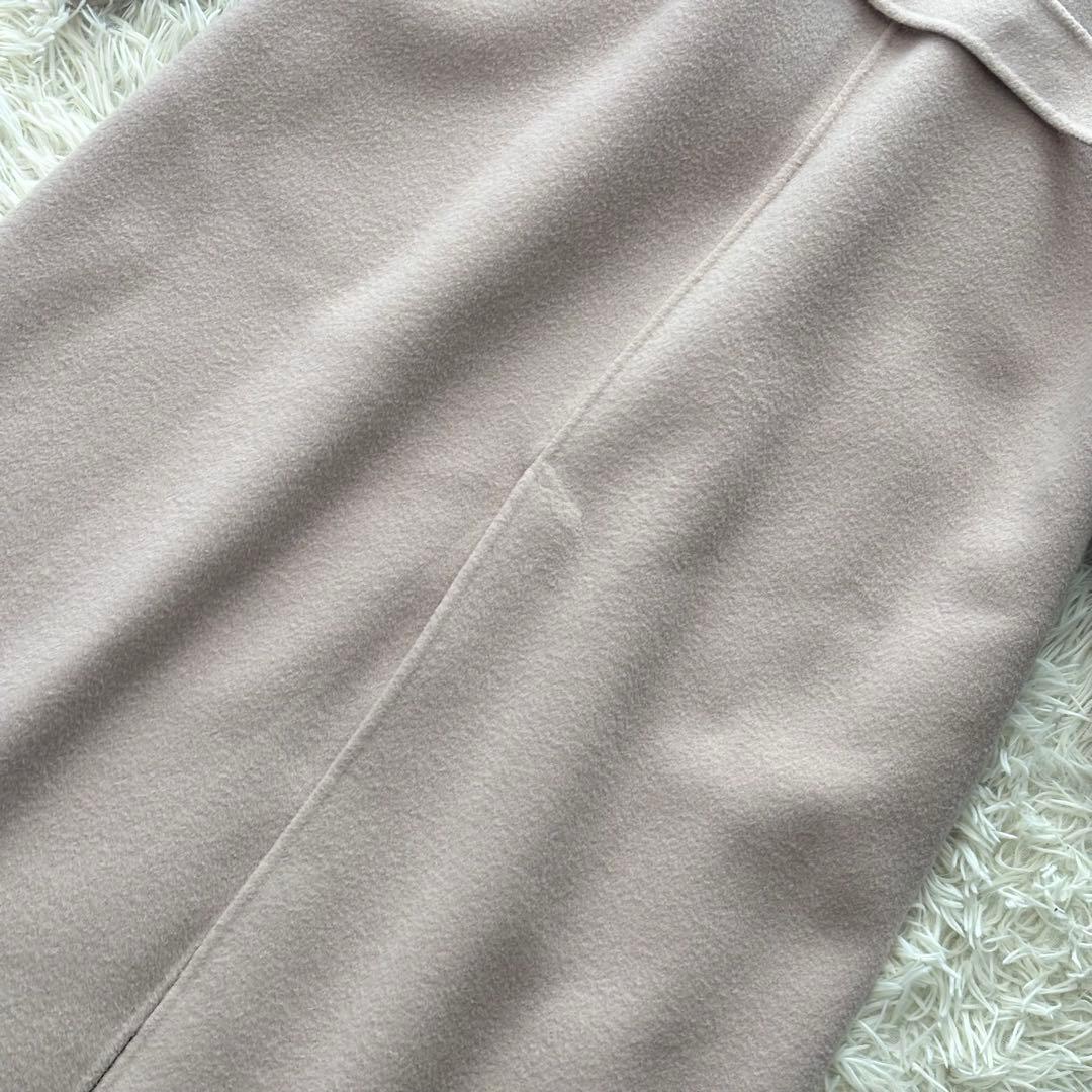 美品✨ アニュアンス 2022年 ビッグカラーリバーコート マキシ丈 毛100%