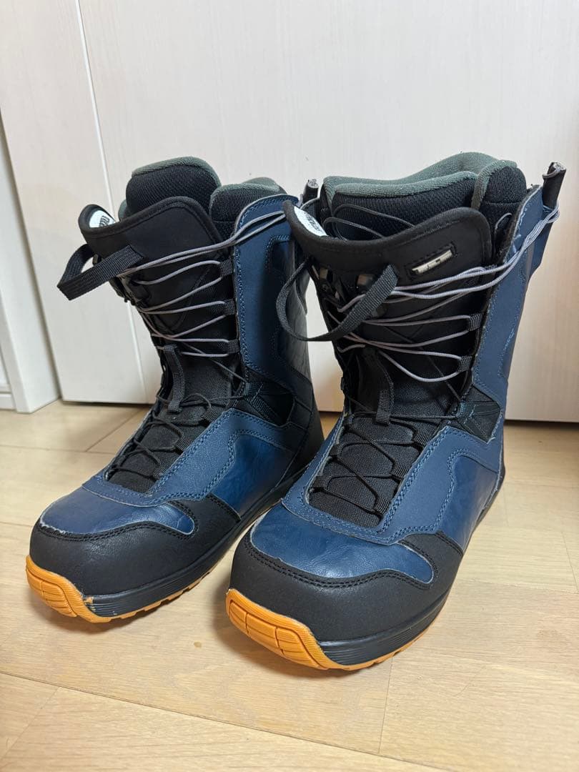 スノーボード ブーツ メンズ26.5cmネイビーブラック