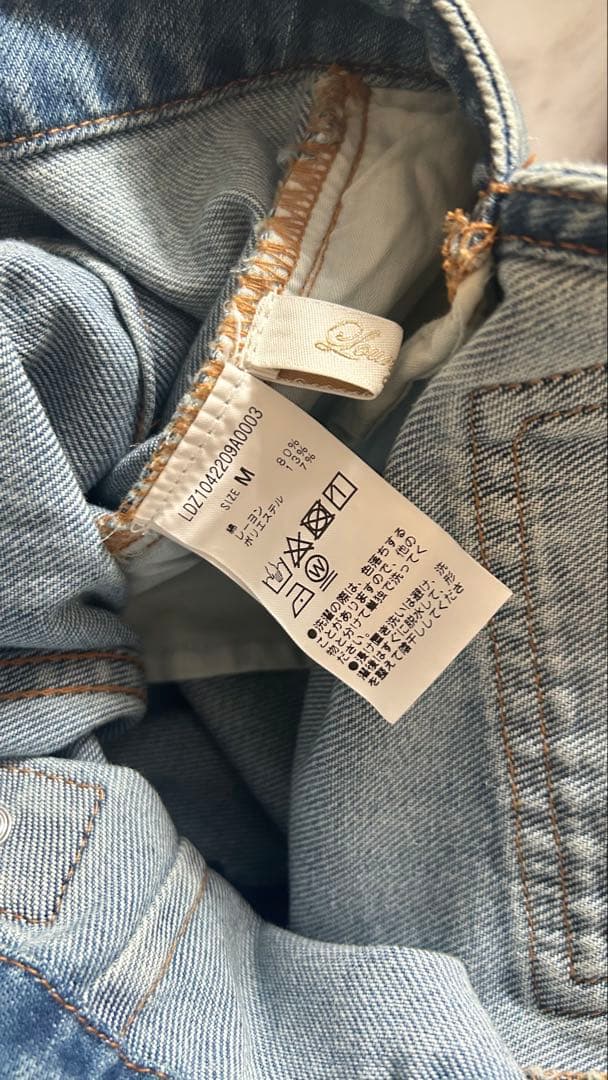 LOUNGEDRESS デニムサロペット Mサイズ
