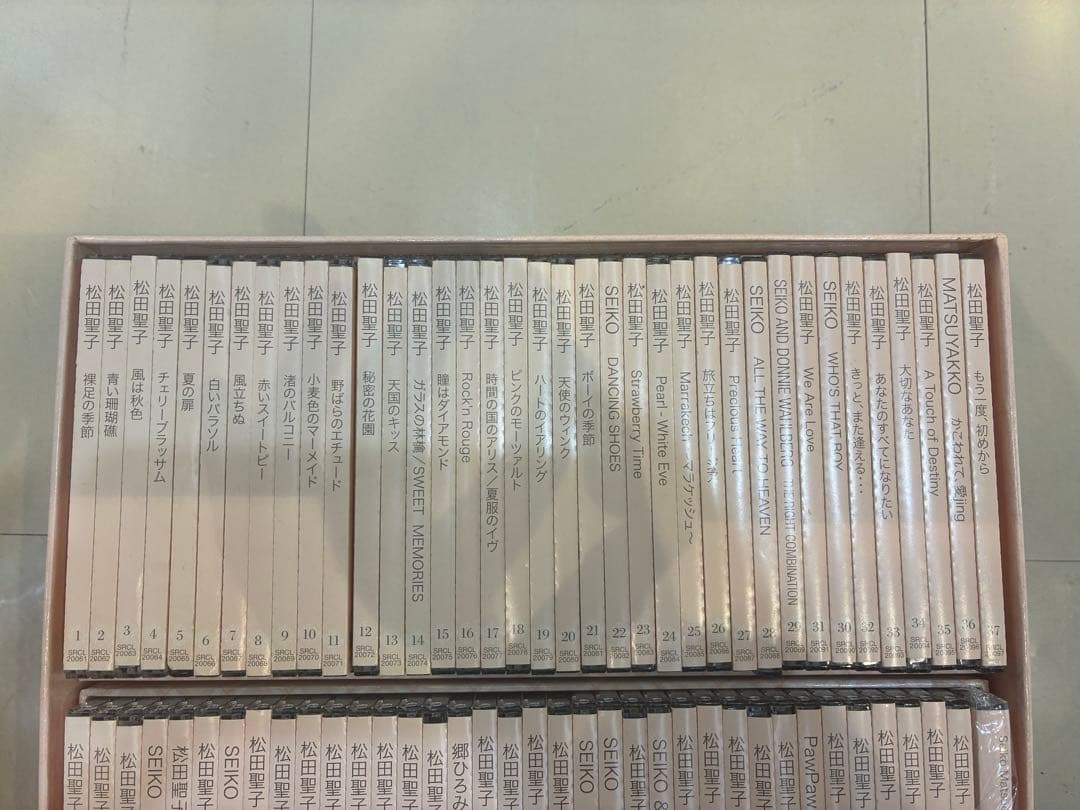 松田聖子 完全生産限定盤 30th anniversary ボックス