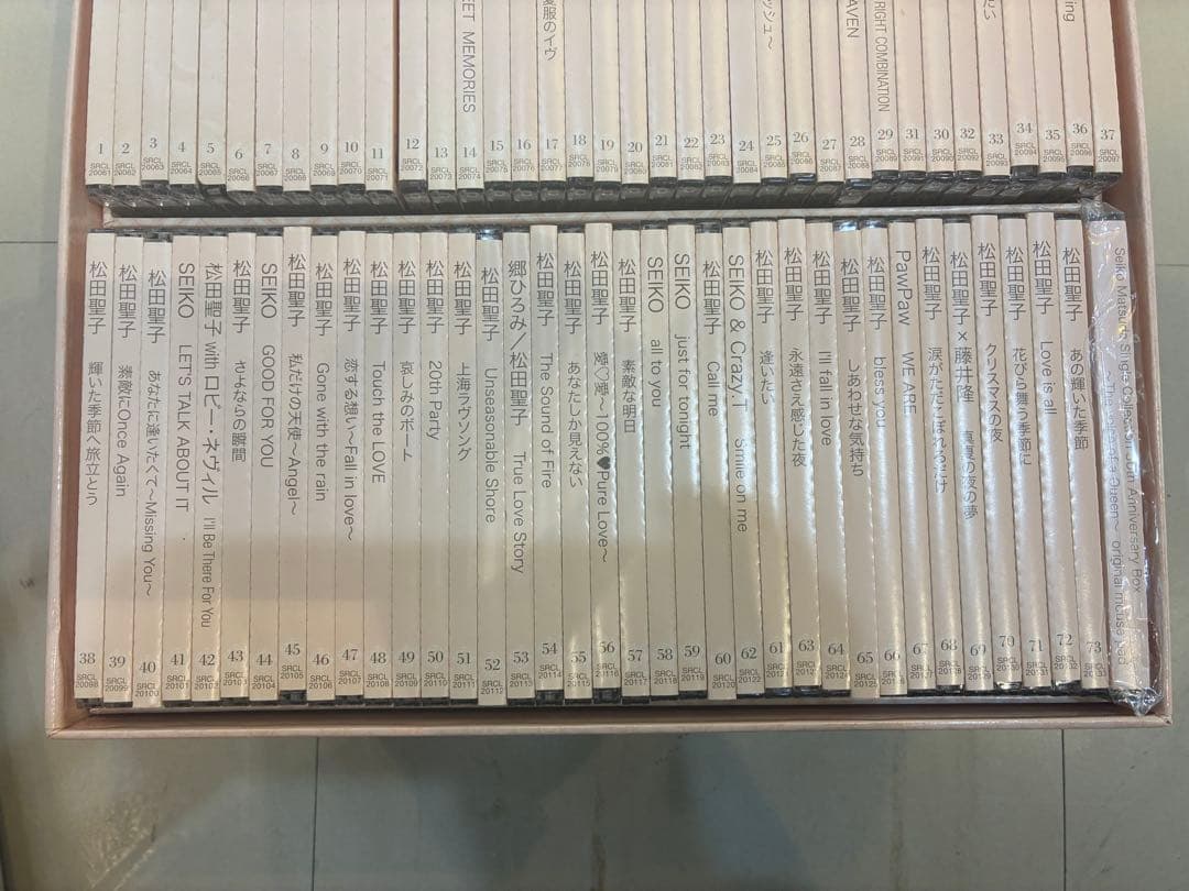 松田聖子 完全生産限定盤 30th anniversary ボックス