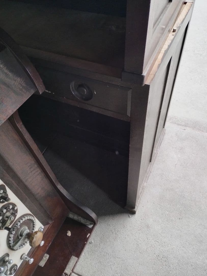 レトロ 古道具　竹尾式 イオン 滲透 綜合 療法機　【引き取り限定】