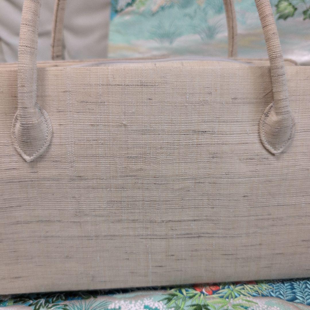 利休バック　和装用バッグ 　 大きめ　響創　シンプルデザイン　美品