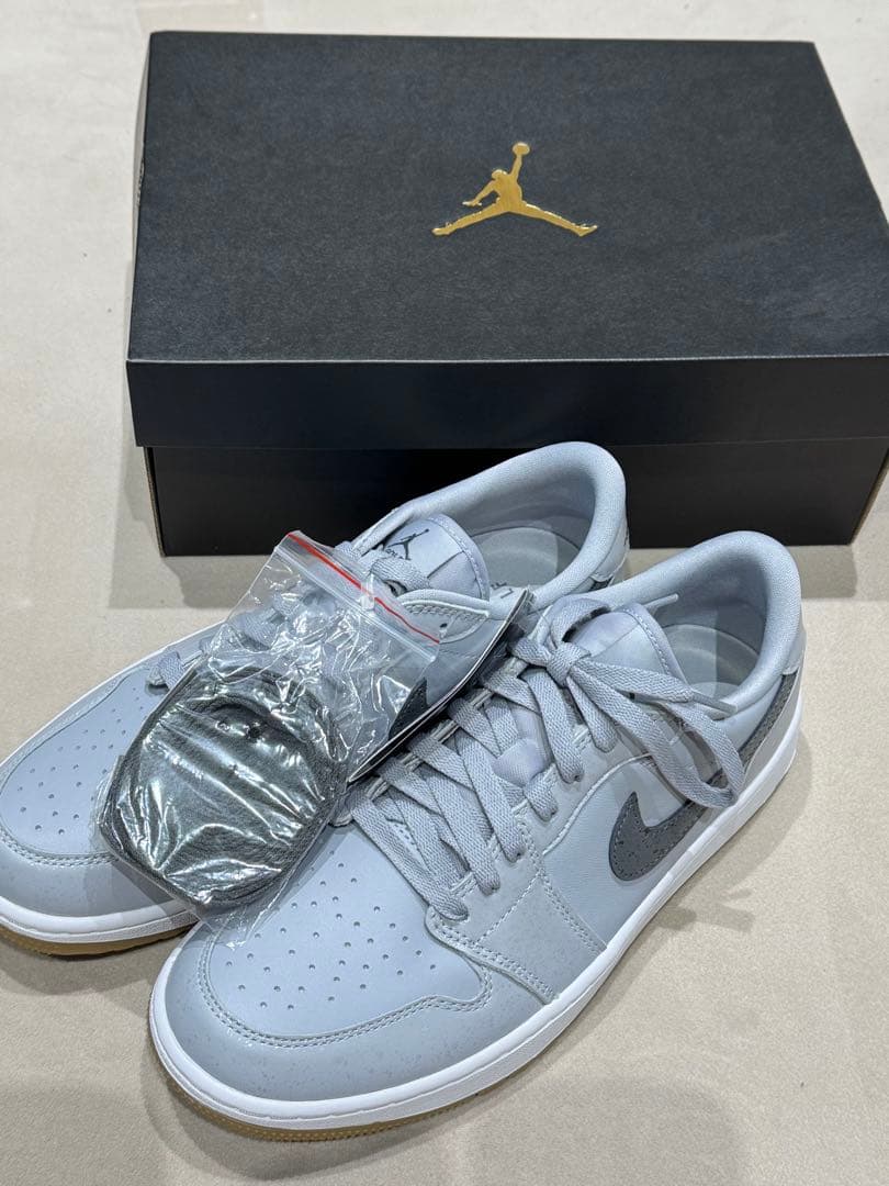 Nike Air Jordan 1 Low グレー　ゴルフ