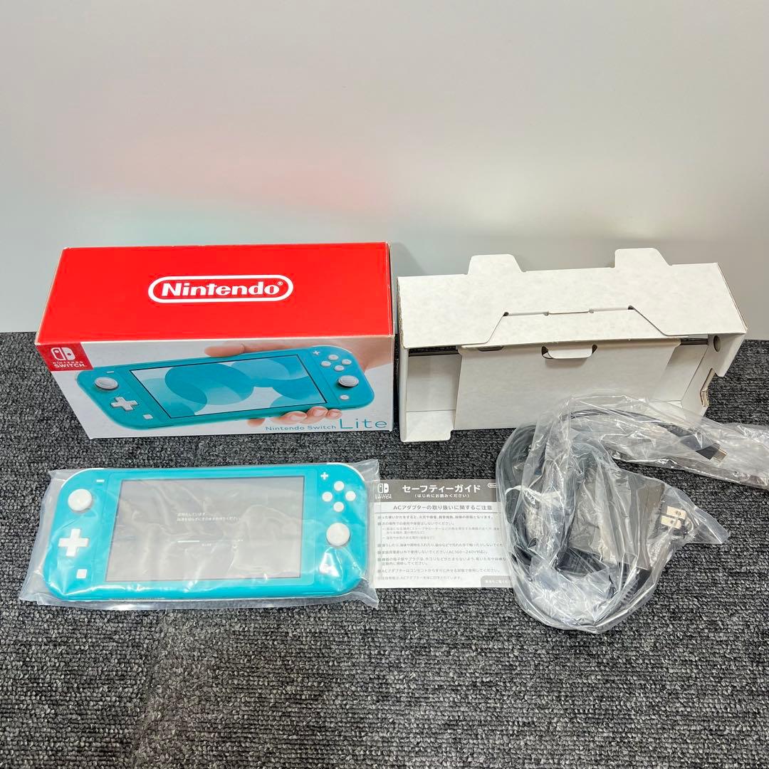 U*須様 スイッチライト SwitchLite ターコイズ 本体 2023年製