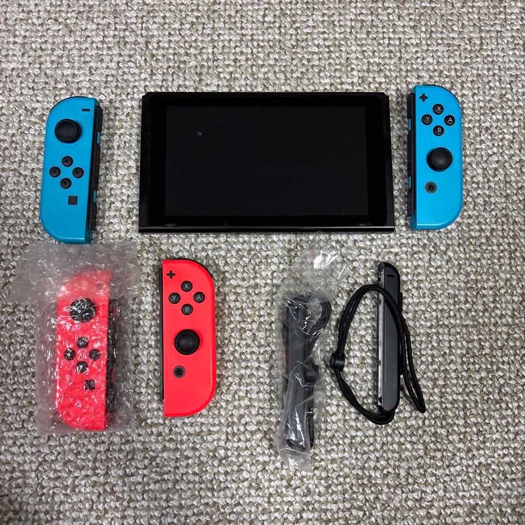 ニンテンドースイッチ　バッテリー強化版　ソフト付き