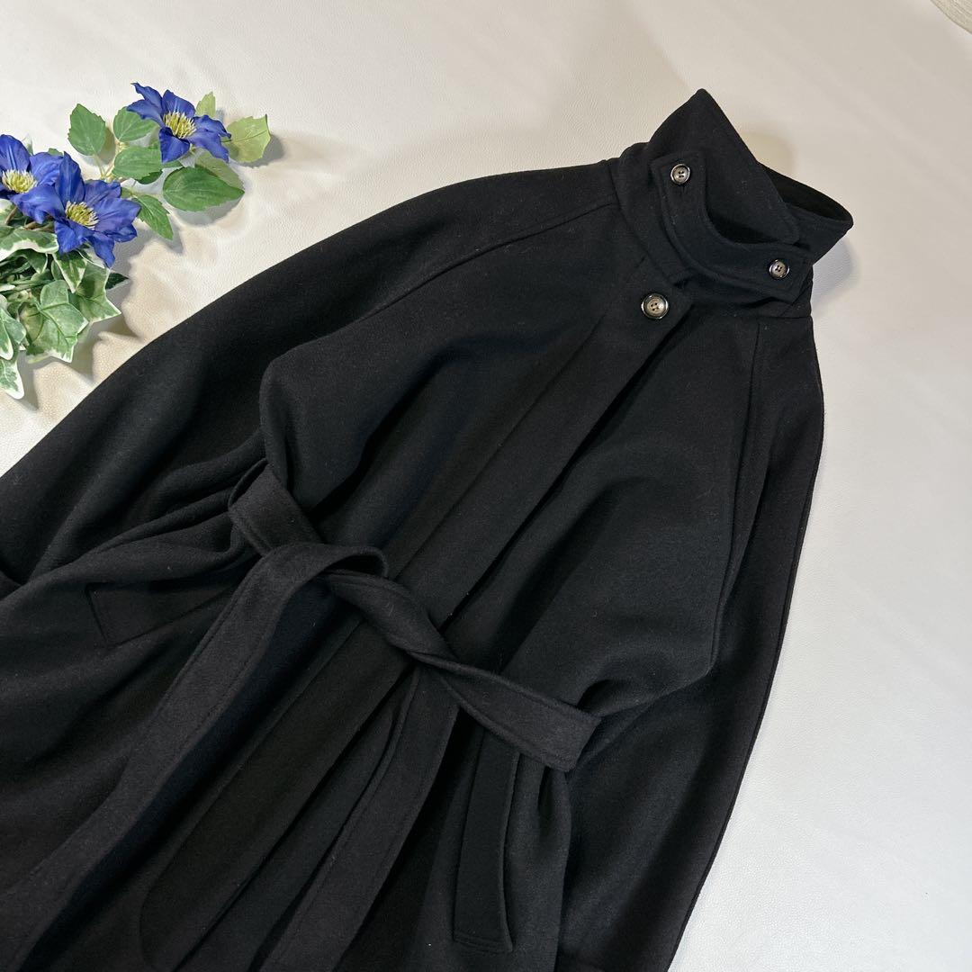 OHOTORO Dublin Coat ベルテッドロングコート スタンドカラー