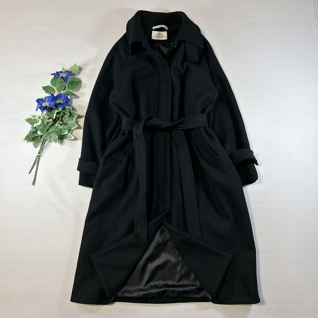 OHOTORO Dublin Coat ベルテッドロングコート スタンドカラー