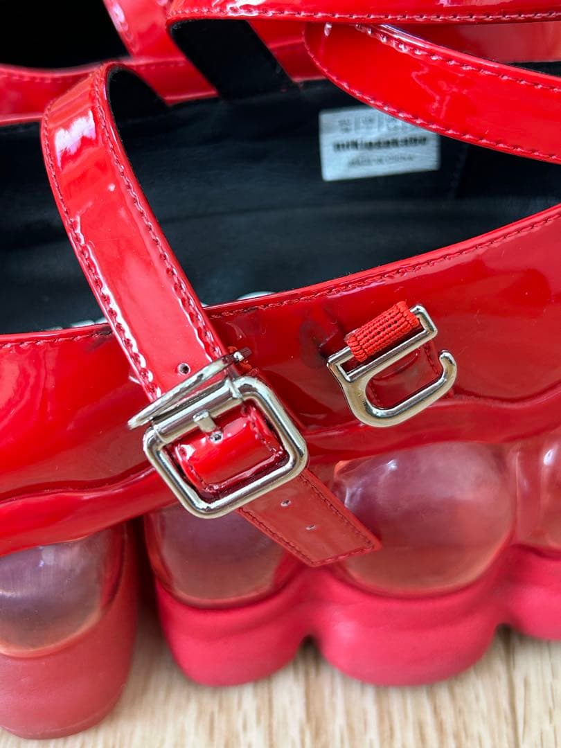 ミキオサカベJewelry Ark Three Straps Mary Jane