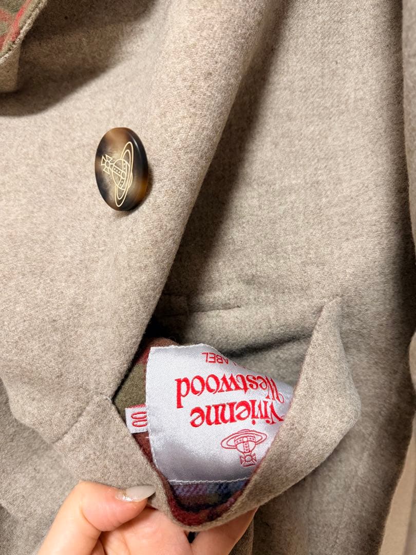 Vivienne Westwood TARTAN CHECKリバーアシメントリー