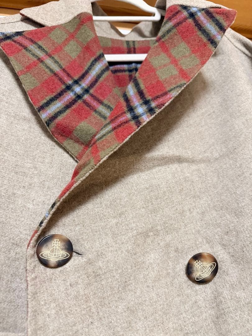 Vivienne Westwood TARTAN CHECKリバーアシメントリー