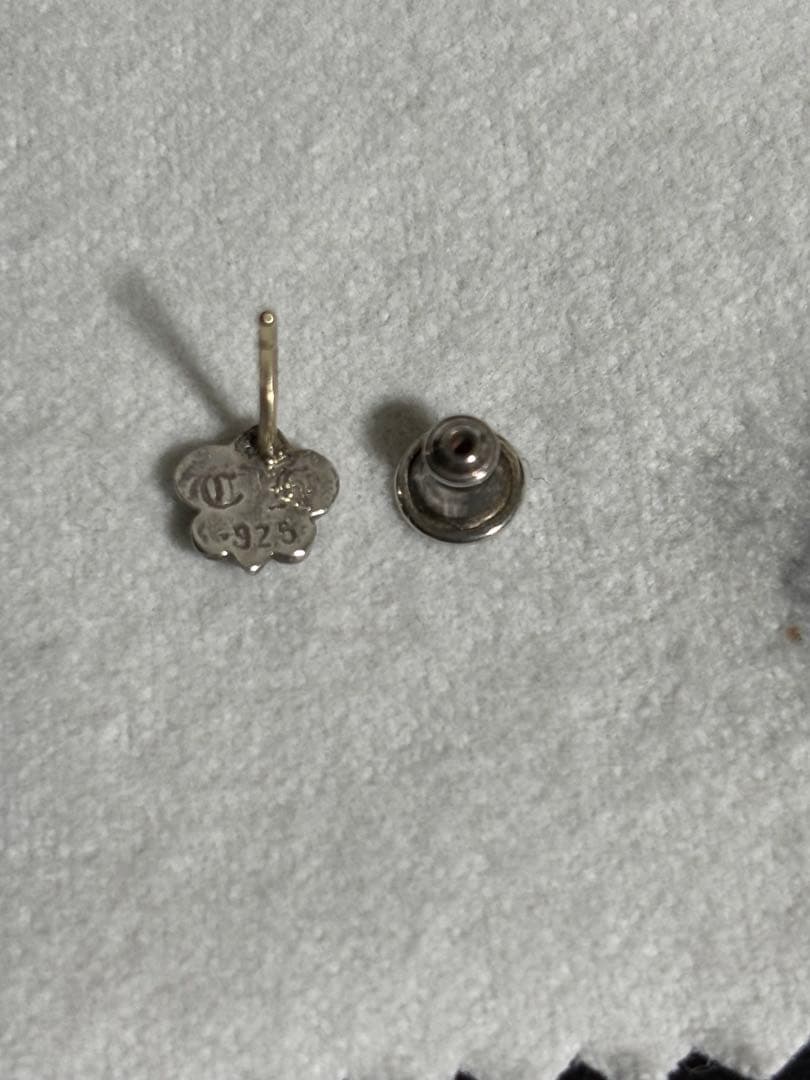 CHROME HEARTS クロムハーツ BSフレア スタッド ピアス 片耳用