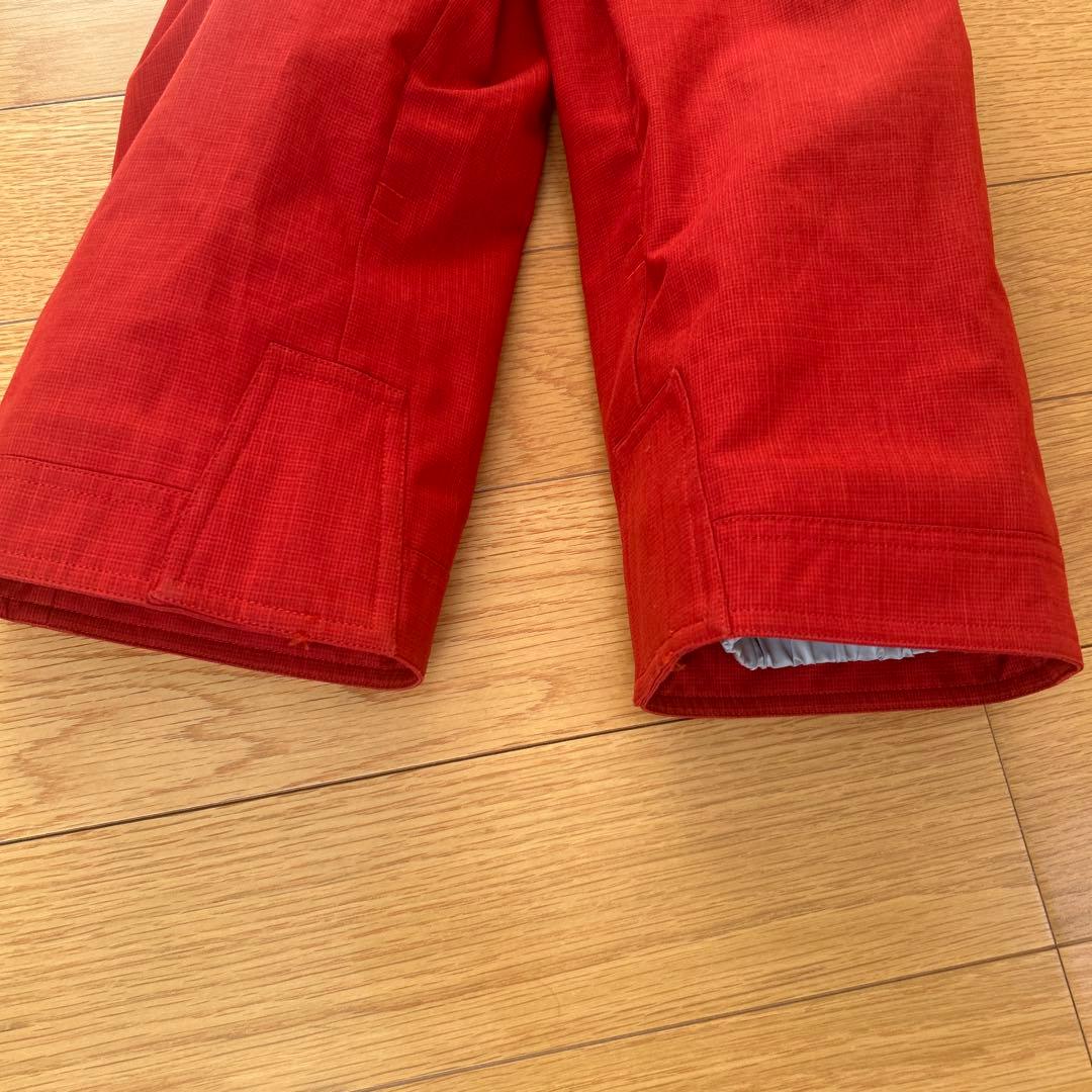 DESCENTE 子ども用スキーウェア 青/赤