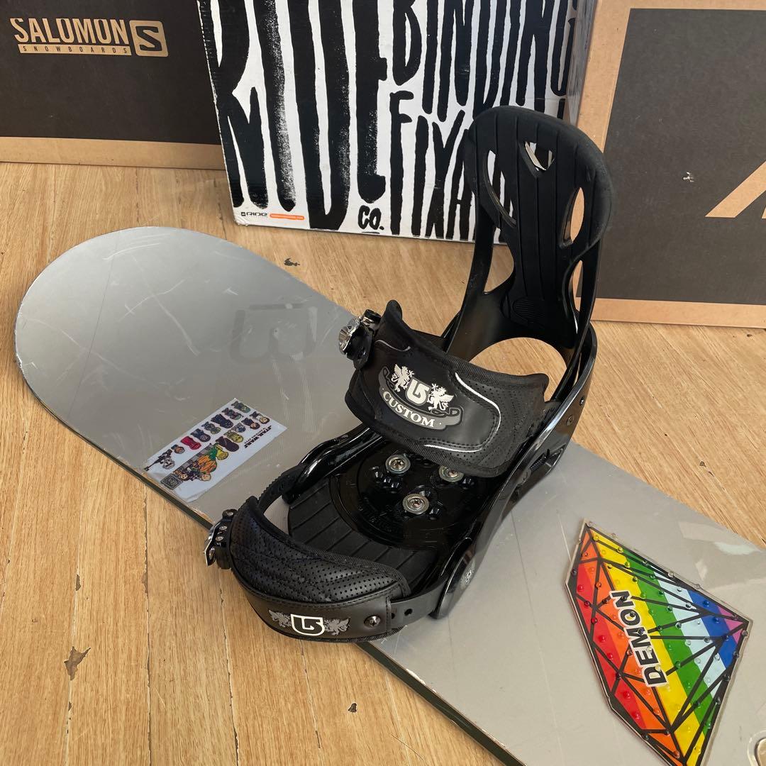 BURTON　バートン　customX　カスタムX　最高峰スノーボードセット