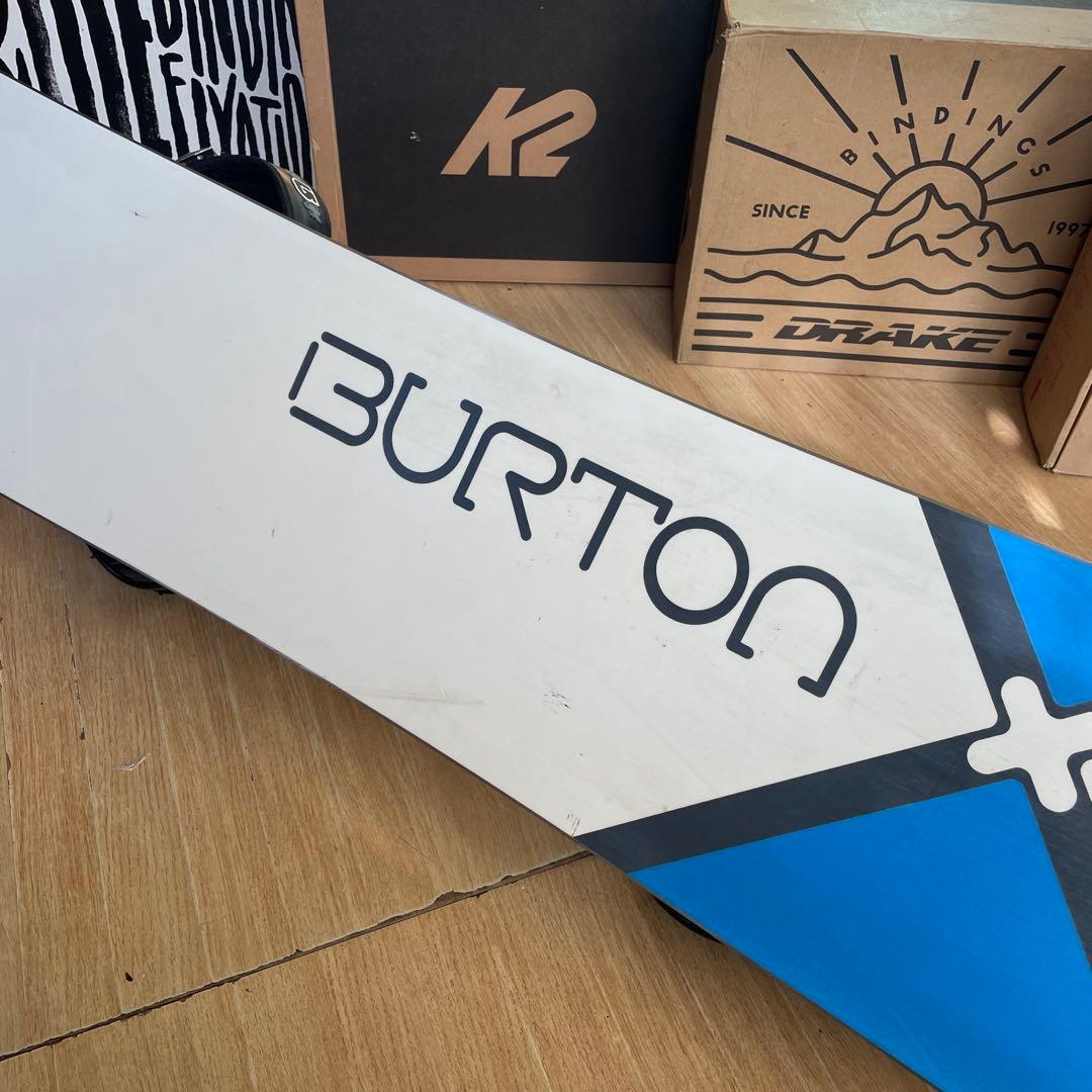 BURTON　バートン　customX　カスタムX　最高峰スノーボードセット