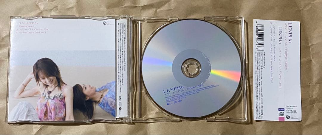 河田純子　LENPHa CD『スウィート スマイル/Flower tears』