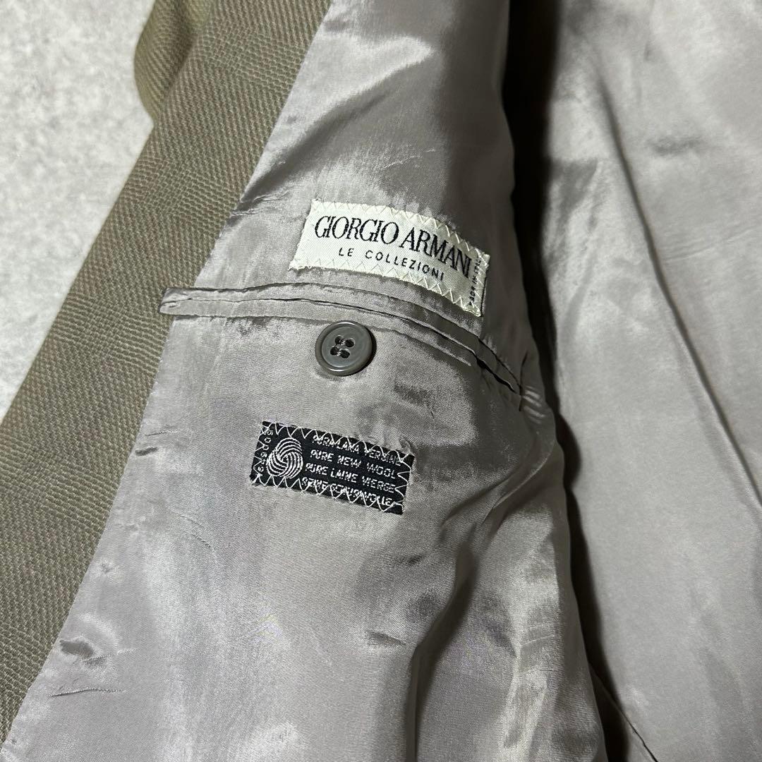 80s Giorgio Armani ウール100% ダブルセットアップ