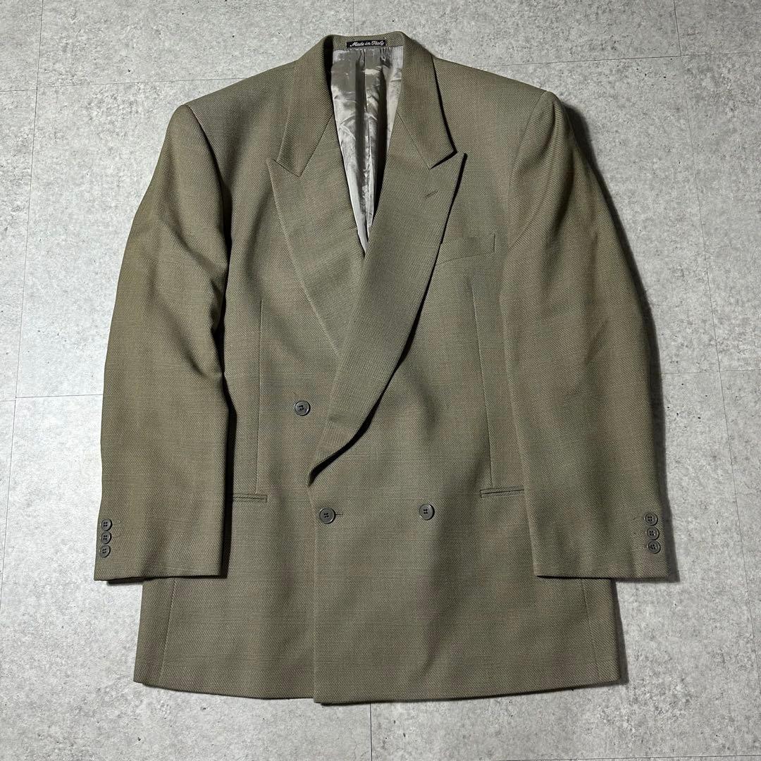 80s Giorgio Armani ウール100% ダブルセットアップ