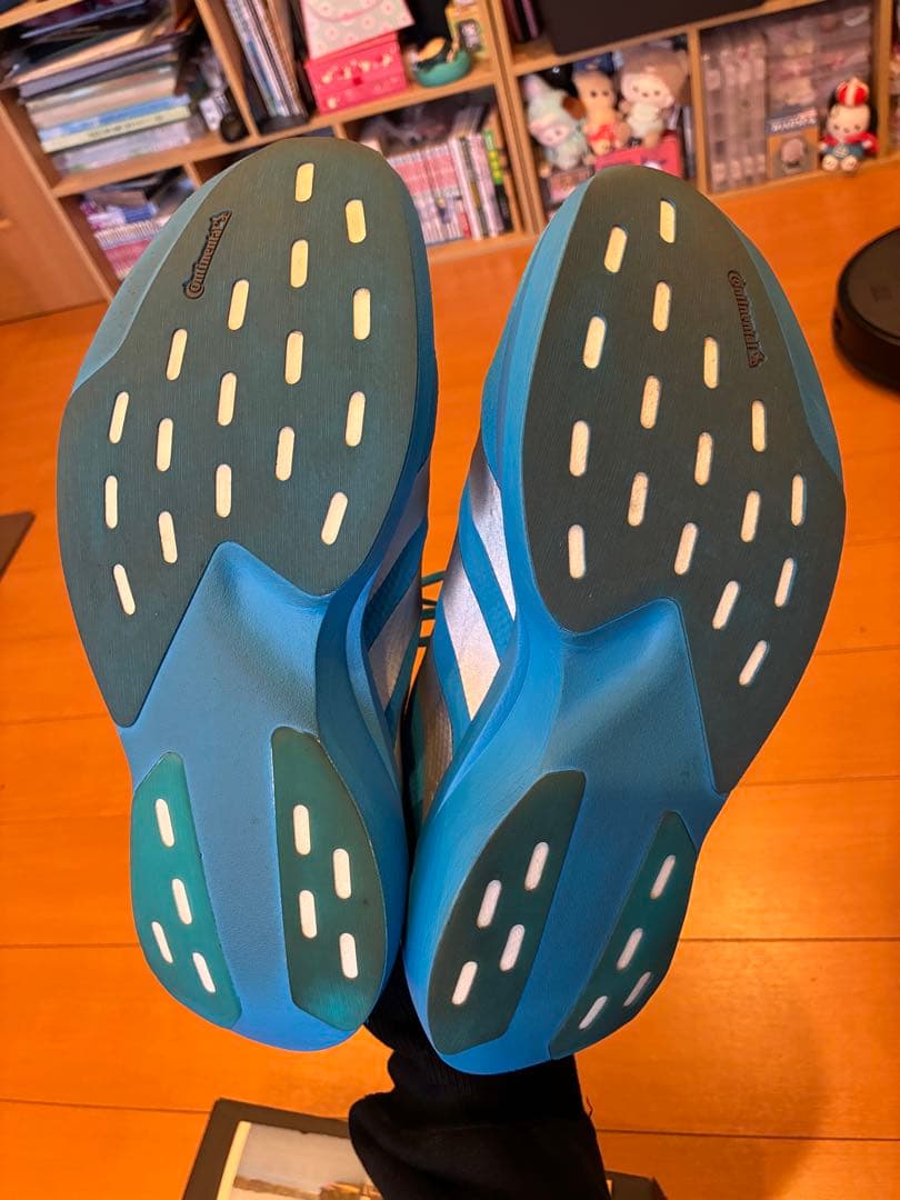 adidas アディゼロEVO SL ウーブン　駅伝カラー