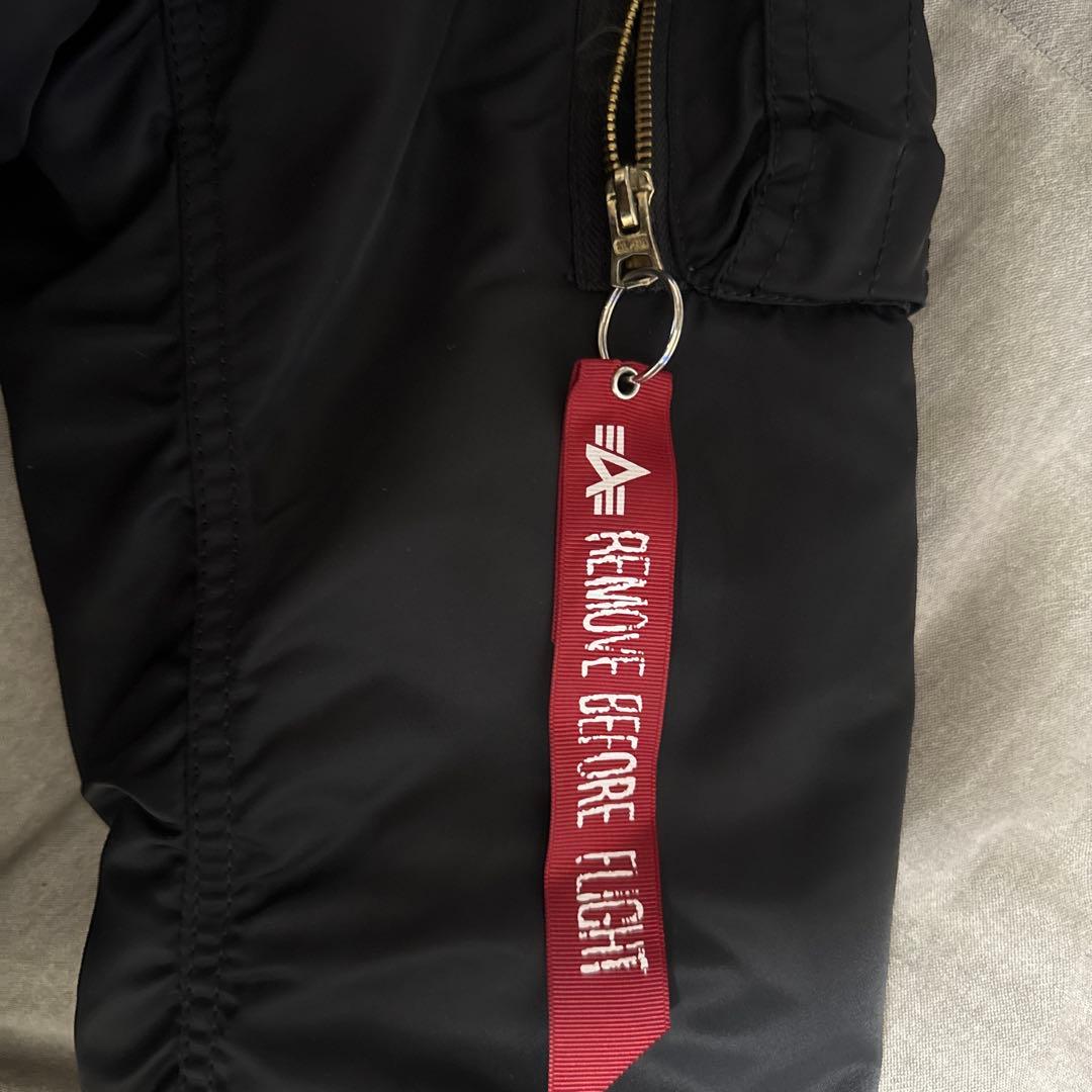 MA-1 フライトジャケット ブラック　alpha