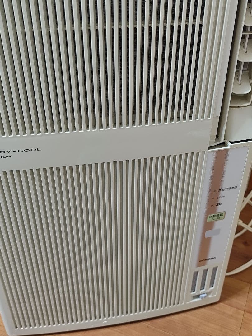 M*n様 コロナ ウインドエアコン CWH-A1812 冷暖房兼用 窓用エアコン