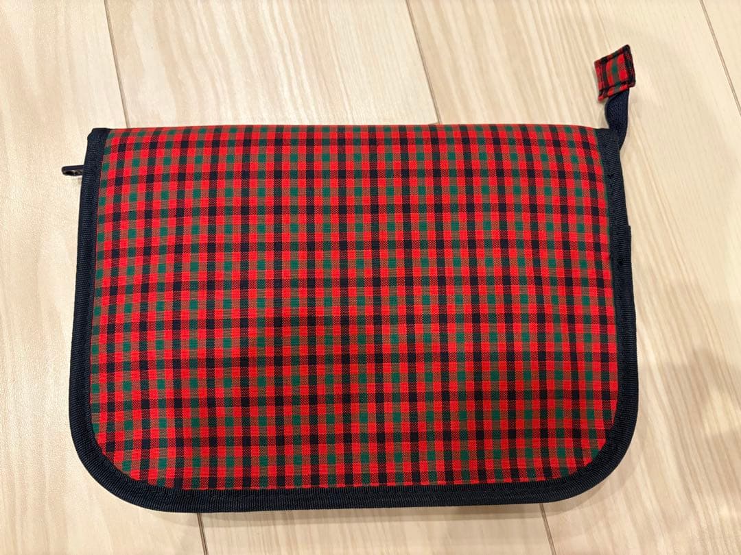 familiar ファミリア 母子手帳ケース 赤チェック 002