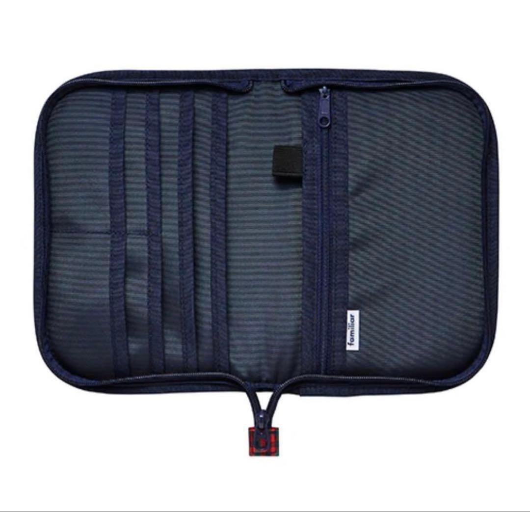 familiar ファミリア 母子手帳ケース 赤チェック 002