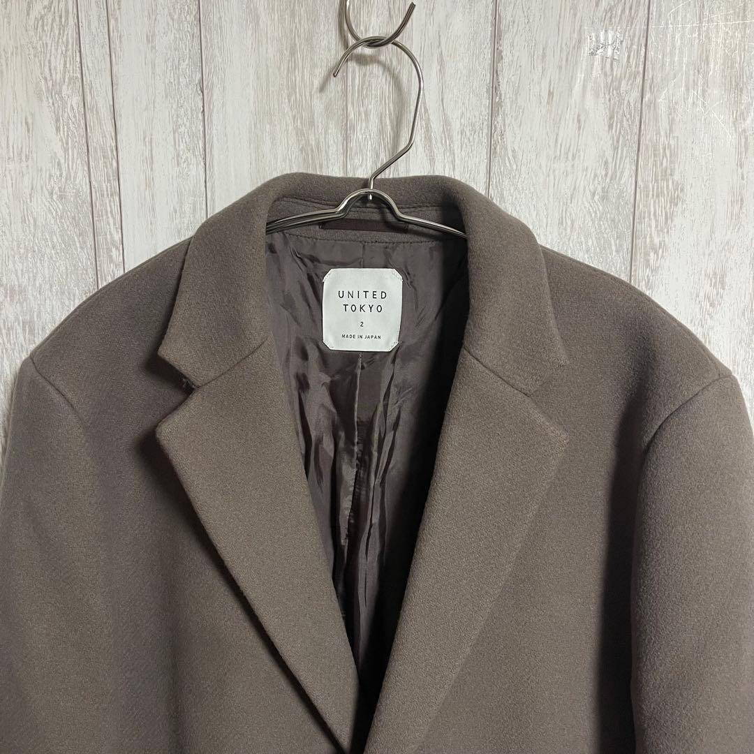 UNITED TOKYO 400551001 スーパー140sチェスターコート