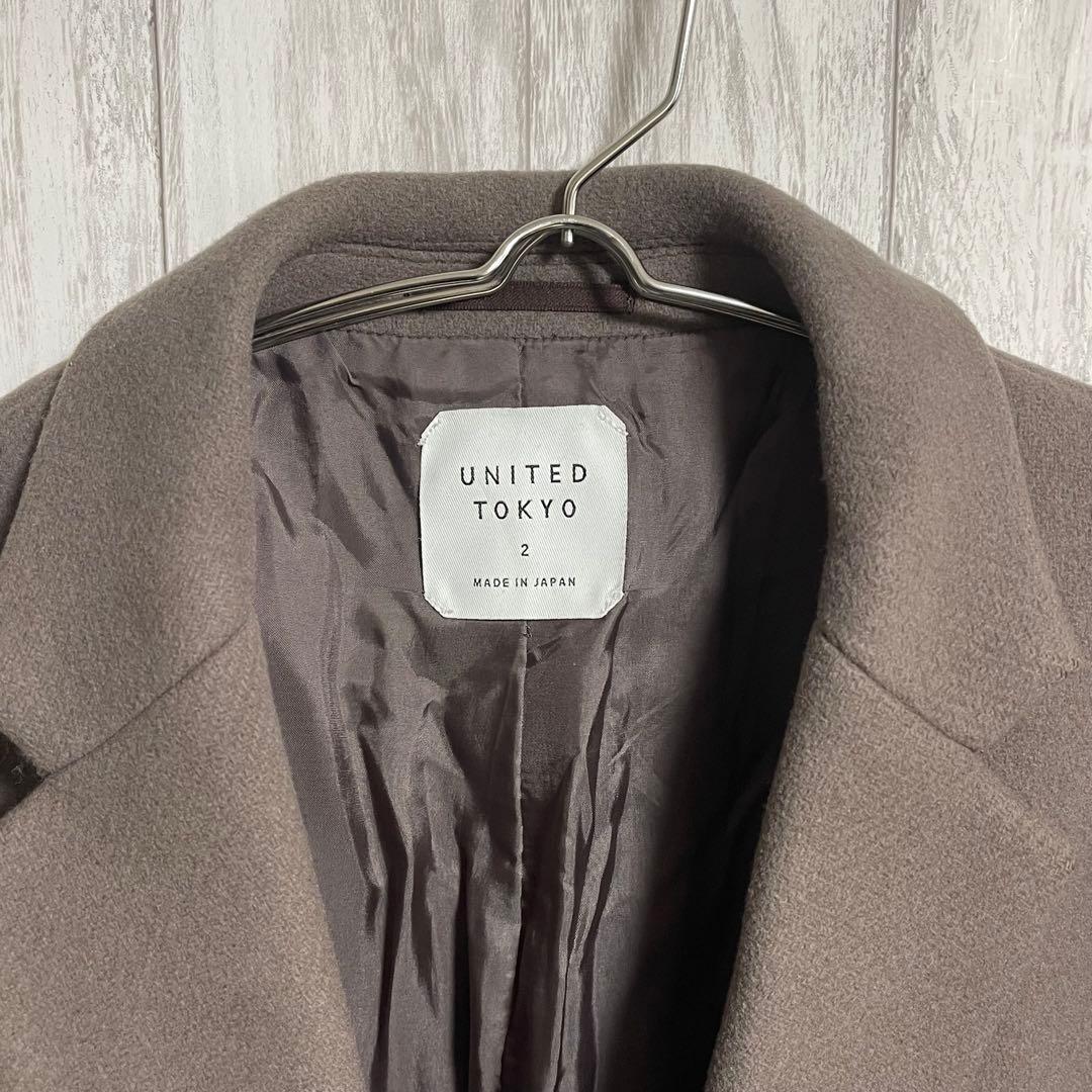 UNITED TOKYO 400551001 スーパー140sチェスターコート