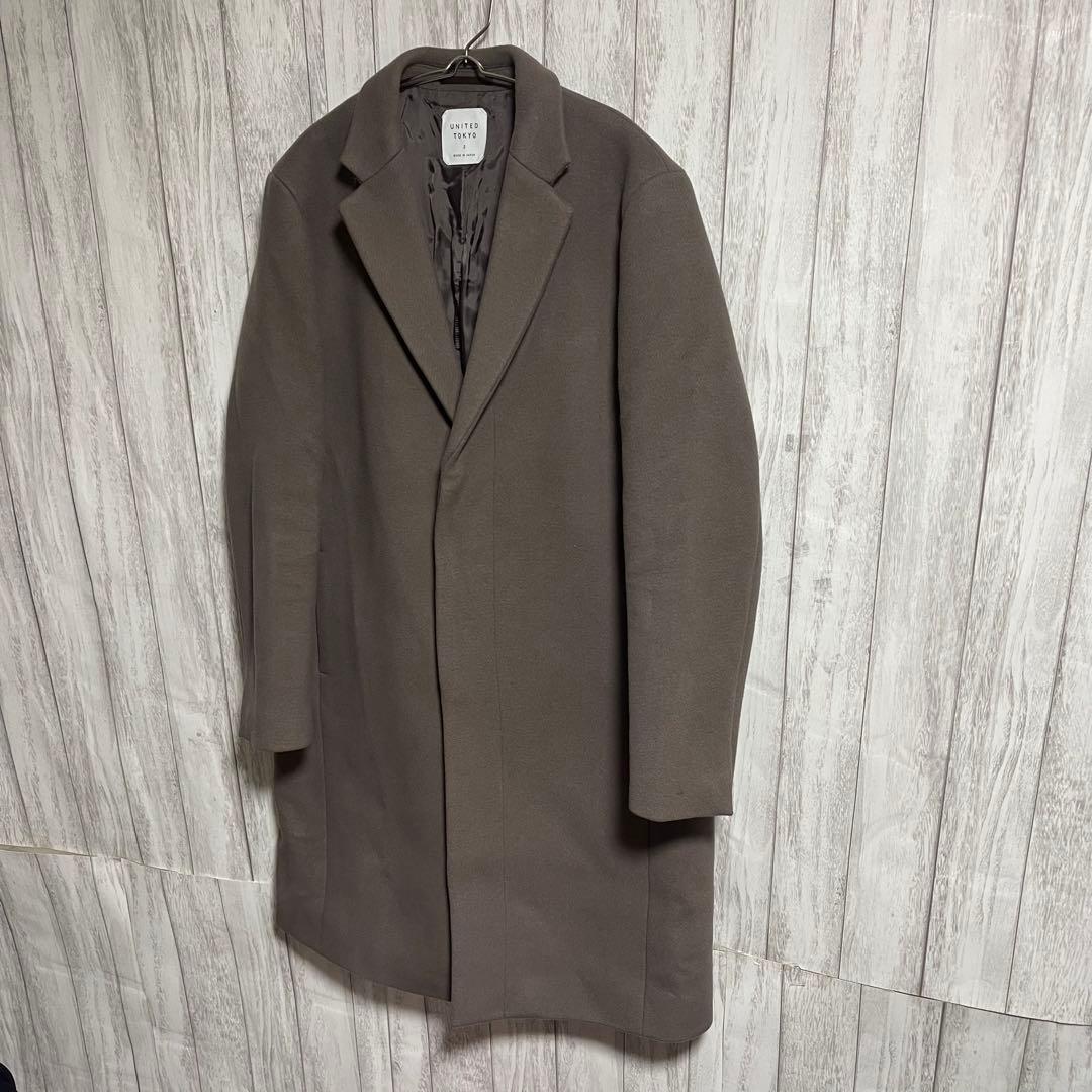 UNITED TOKYO 400551001 スーパー140sチェスターコート