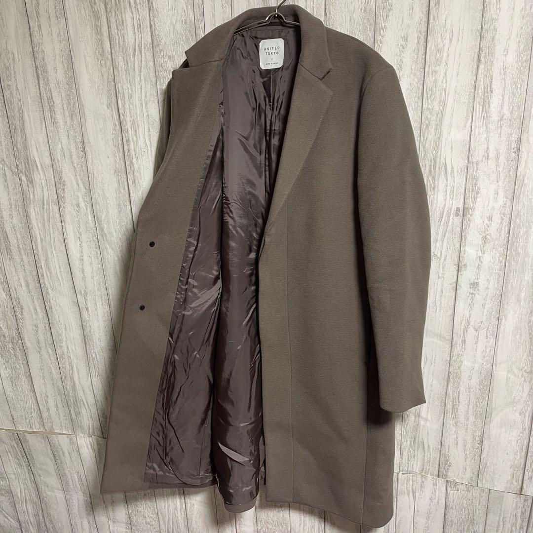 UNITED TOKYO 400551001 スーパー140sチェスターコート