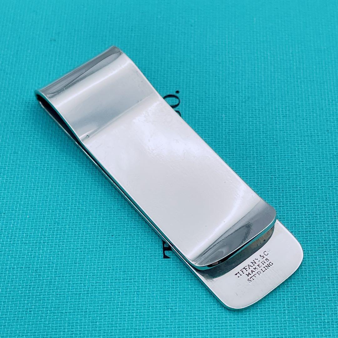 ⭐︎Tiffany & Co. メイカーズ　マネークリップ　シルバー　お札