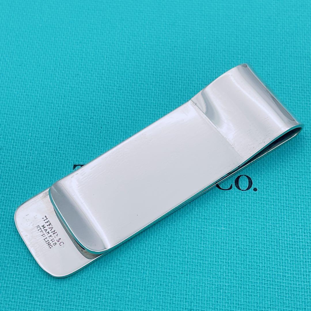 ⭐︎Tiffany & Co. メイカーズ　マネークリップ　シルバー　お札