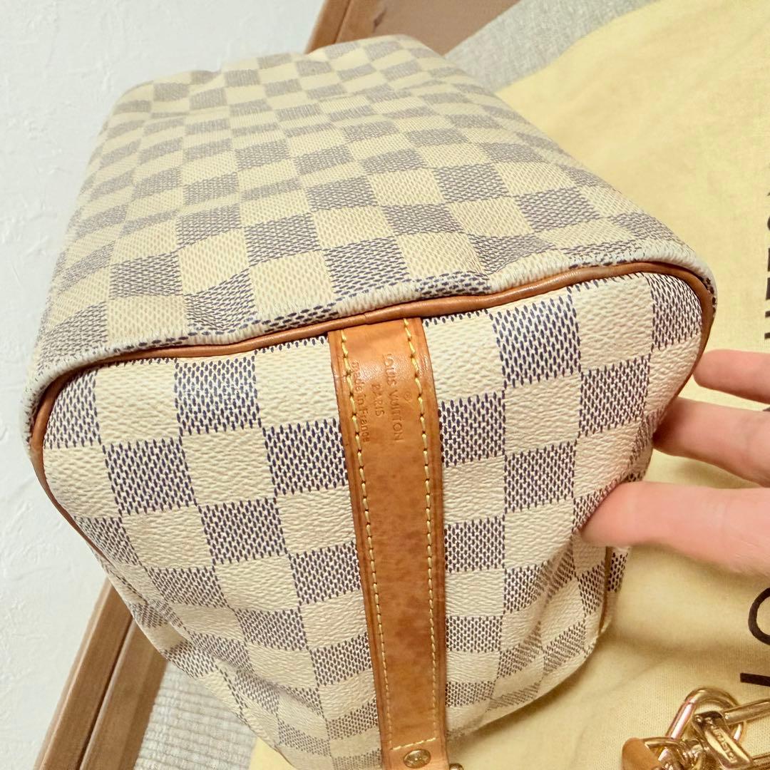 ルイヴィトン ダミエ アズール スピーディ バンドリエール25cm N40608