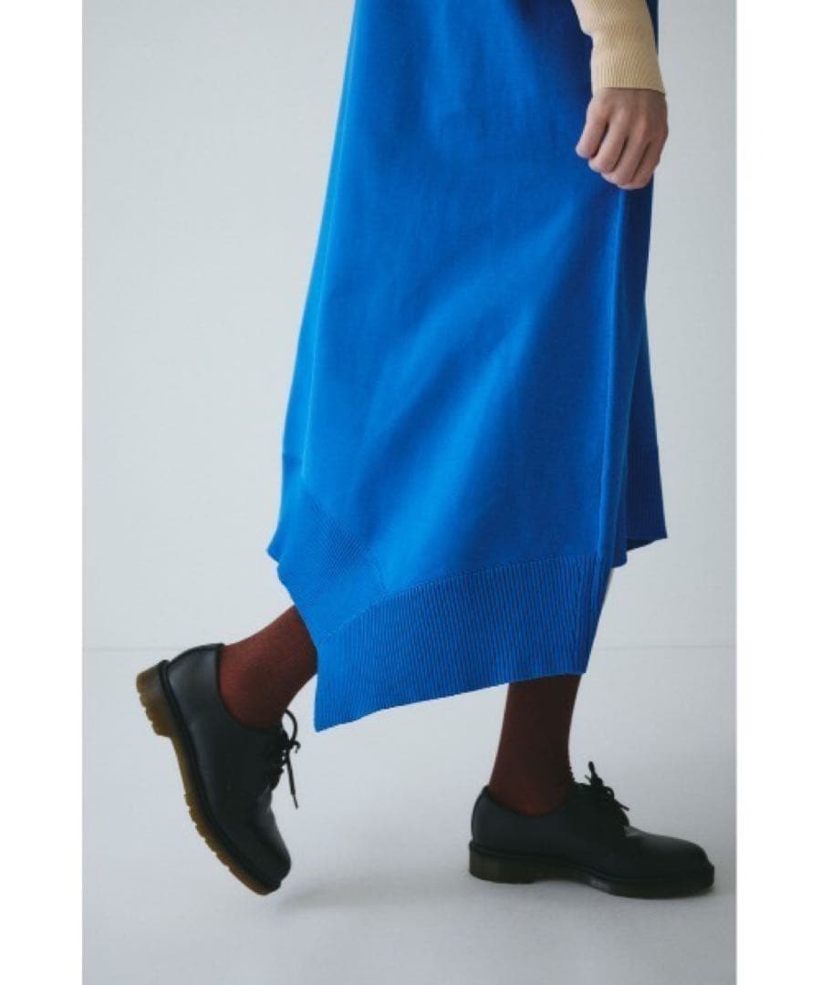 【新品タグ付き】HeRIN.CYE LINE SLEEVE KNIT DRESS