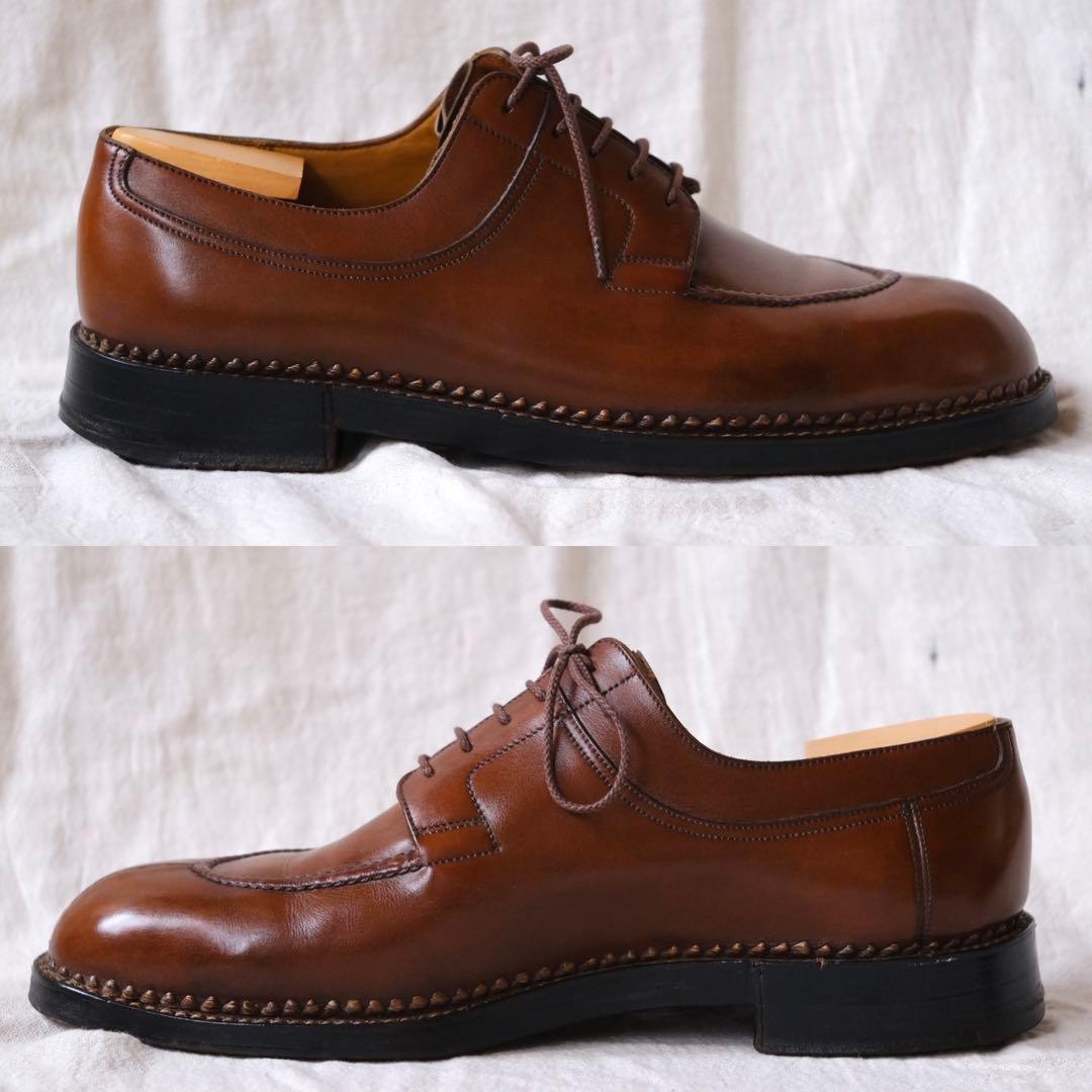 超希少J.M.WESTONウエストン677ロシアンカーフハントダービー茶9C