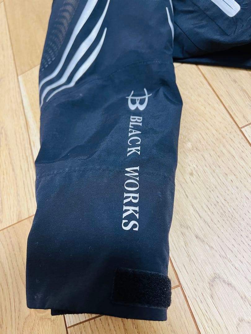 マロンGamakatsu ブラックワークス　レインスーツ　Mサイズ