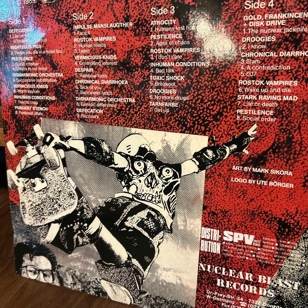 洋楽 nuclear blast grindcore earache