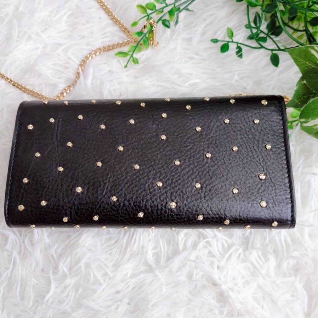 ◾︎美品◾︎ アレキサンダーマックイーン ショルダー ウォレット スタッズ スカル