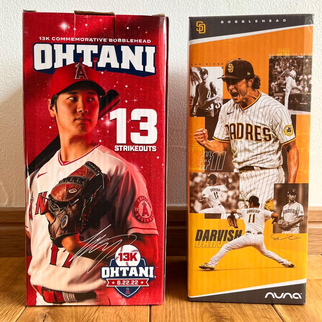 大谷翔平・ダルビッシュ有 ボブルヘッド
