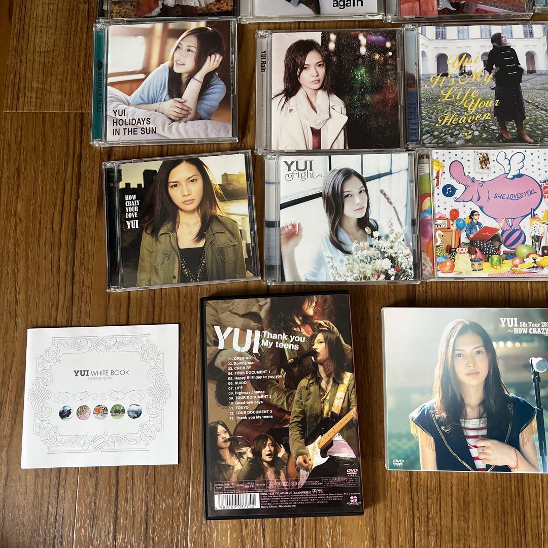 特典付き！YUI CD アルバム初回生産限定盤あり オリジナルステッカー等付き