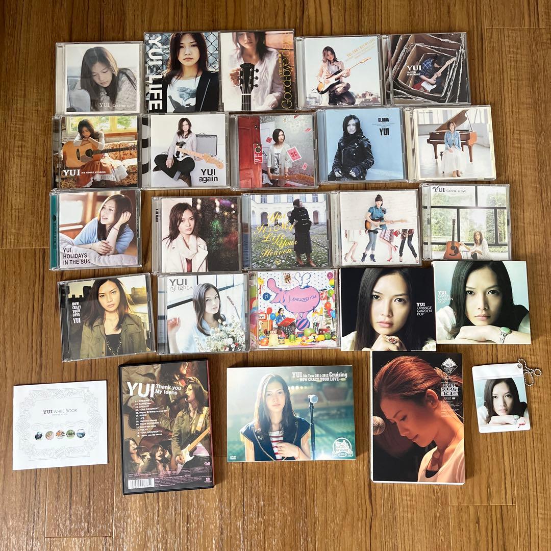 特典付き！YUI CD アルバム初回生産限定盤あり オリジナルステッカー等付き