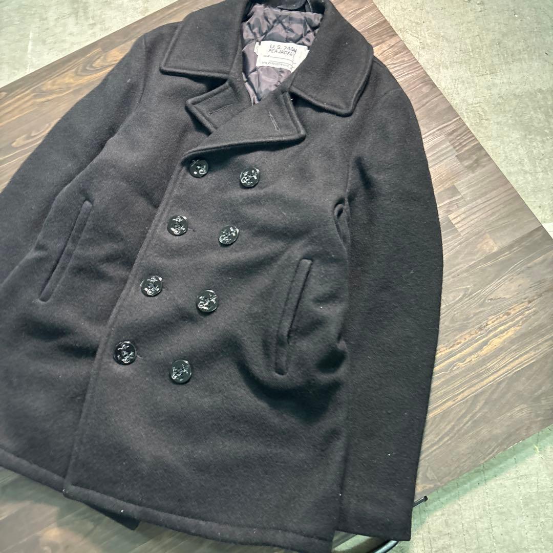 Red Day様7W1 USA製　schott U.S.740N ピーコート古着