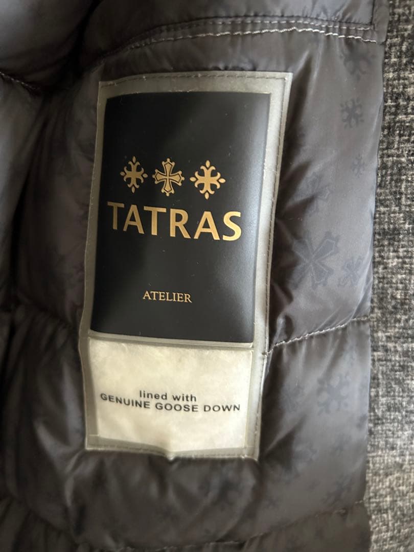 TATRASダブルブレスト ウールダウン