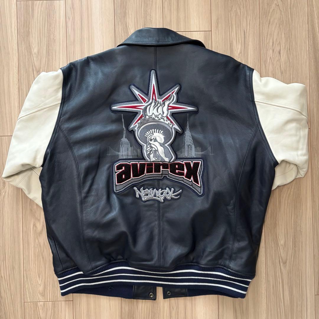 アヴィレックス　レザージャケット